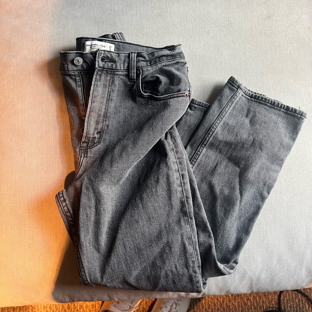 Abercrombie & fitch ankle straight